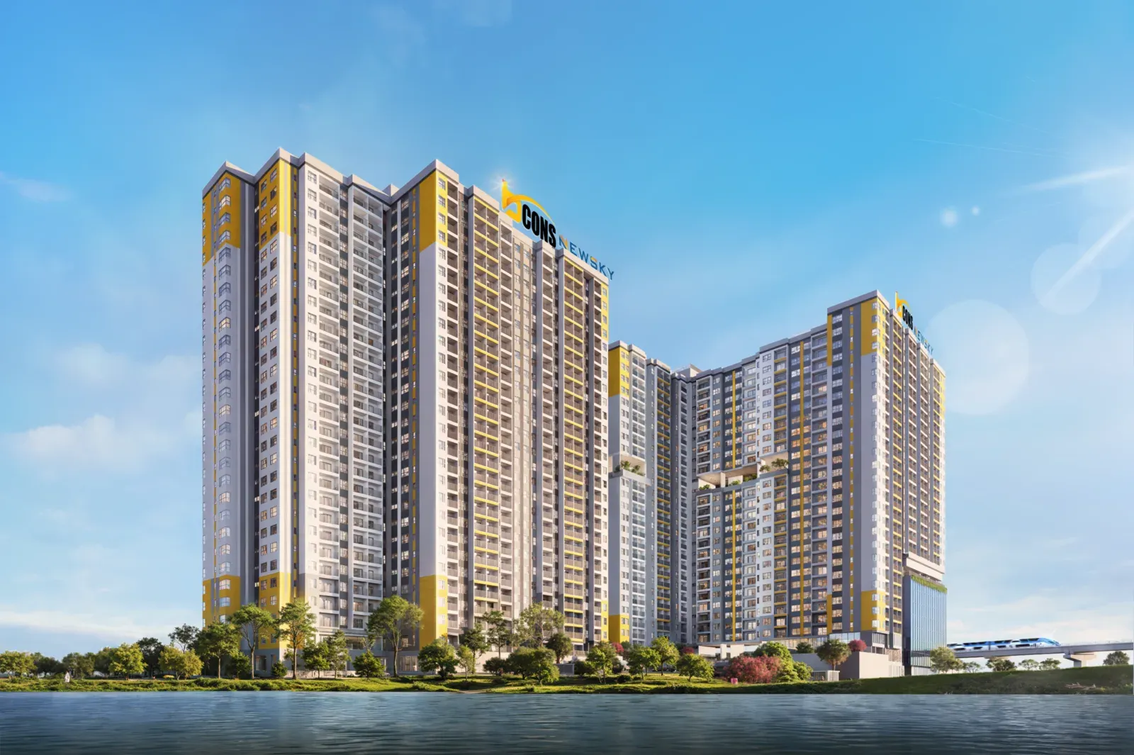 Phối cảnh Bcons NewSky 3